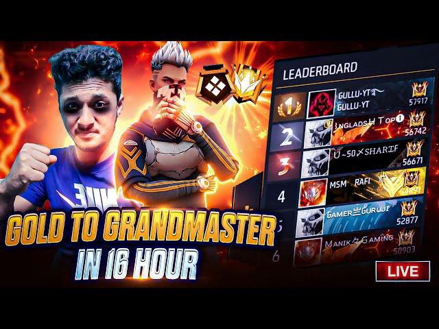 NEW SEASON BR  PUSH TO TOP 1 GRANDMASTER  #gyangaming #nonstopgaming #freefirelive #gulluyt