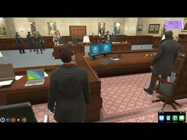 Judge Crane Clowns on the PD during his Bench Trial | NoPixel GTA RP