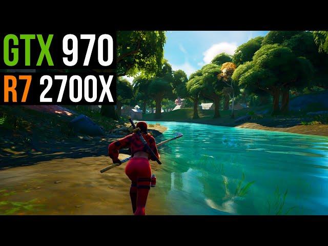 GTX 970 | Fortnite | All Settings | 1080p