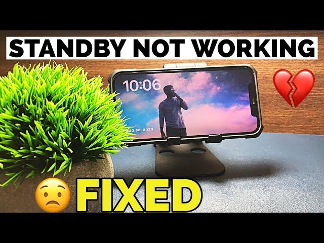 How to Fix Standby Not Working in iOS 17 on iPhone I iOS 17 Standby Not Showing on iPhone