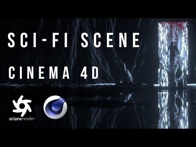 Cinema 4D Tutorial: Create Sci-Fi Scene using Octane