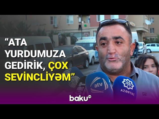 Şuşaya daha 27 ailə yola salındı | Böyük Qayıdış davam edir