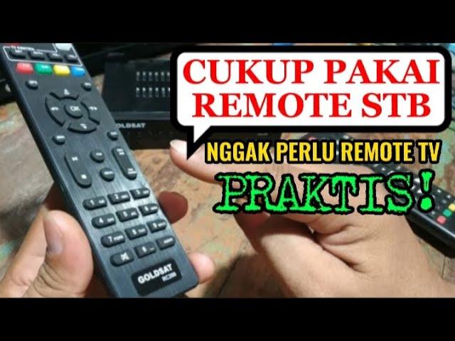 Wajib tau!!! 1 remote bisa untuk set top box dan TV #settopbox