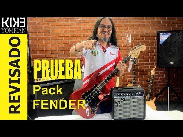 Prueba: Fender Squier Affinity Strat Pack