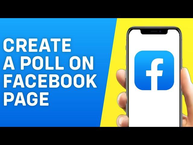 How to Create a Poll on Facebook Page on Mobile 2025