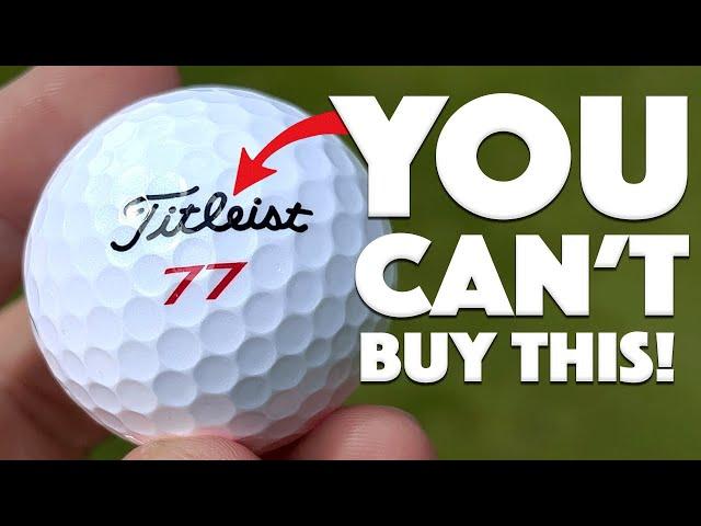 YOU can’t buy these PREMIUM Titleist Golf balls (BUT WHY?)