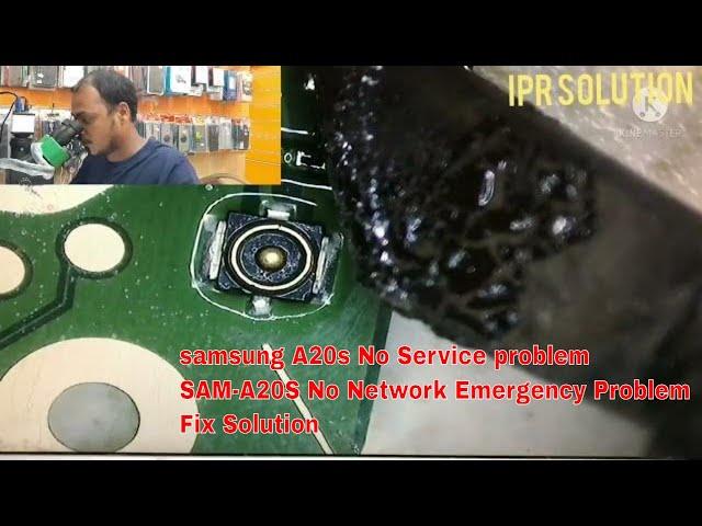 How to fix #samsung A20s No Service problem/SAM-A20S No Network Emergency Problem Fix Solution