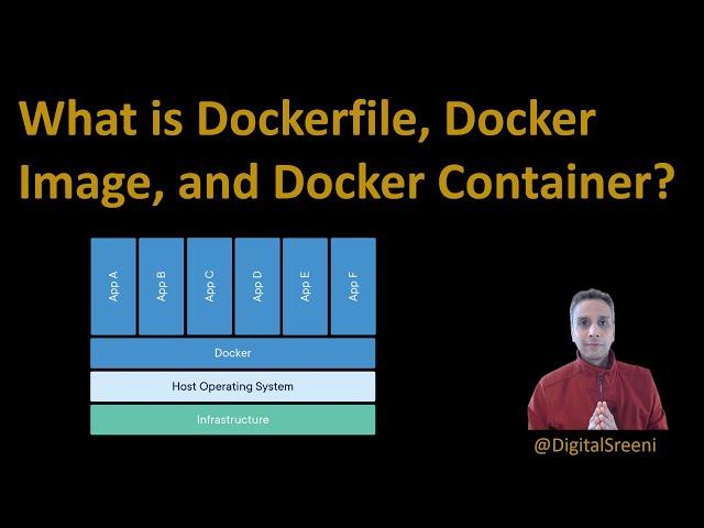 80 - What is Dockerfile, Docker Image, and Docker Container