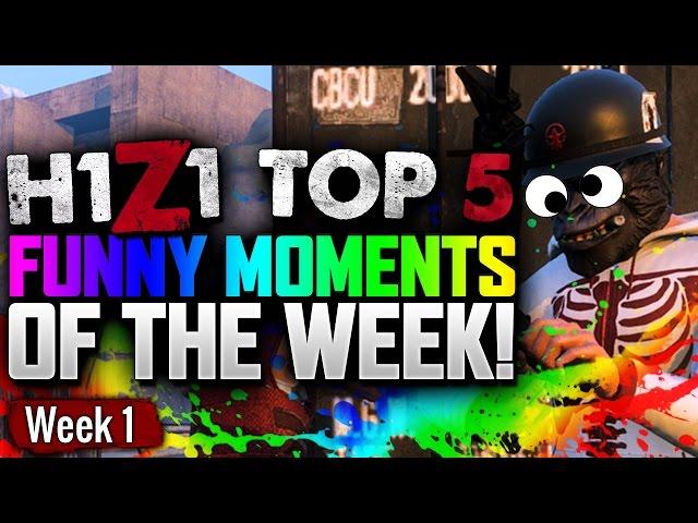 H1Z1 FUNNY MOMENTS OF THE WEEK #1 | OpTicBigTymeR