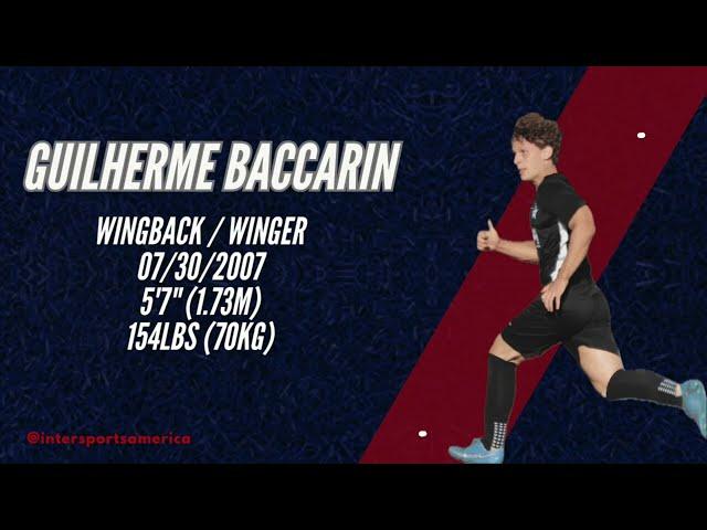 Guilherme Baccarin - Wingback/Winger