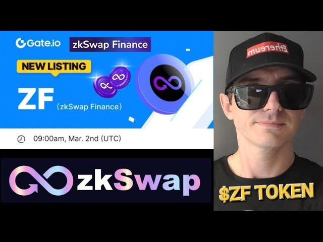 $ZF - ZKSWAP FINANCE TOKEN CRYPTO COIN ALTCOIN HOW TO BUY ZF GATE ZKSYNC ZK SYNC SYNCSWAP BLOCKCHAIN