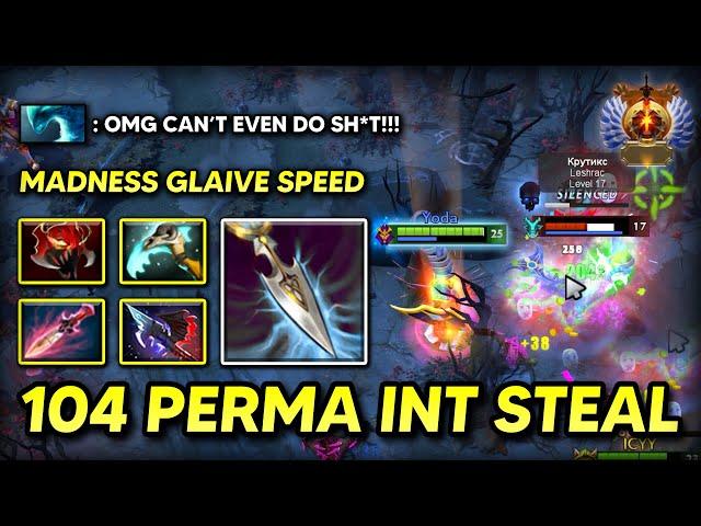 +104 PERMA INT STEAL MID Silencer With Madness Glaive Speed 100% Counter Morphling | 7.37e DOTA 2