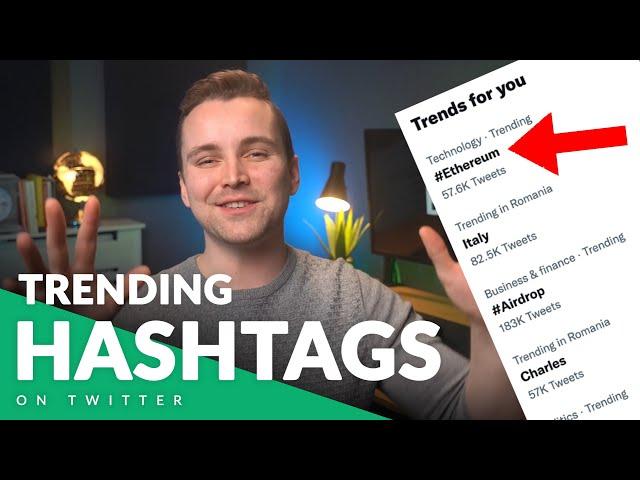 How to grow on Twitter using trending hashtags?