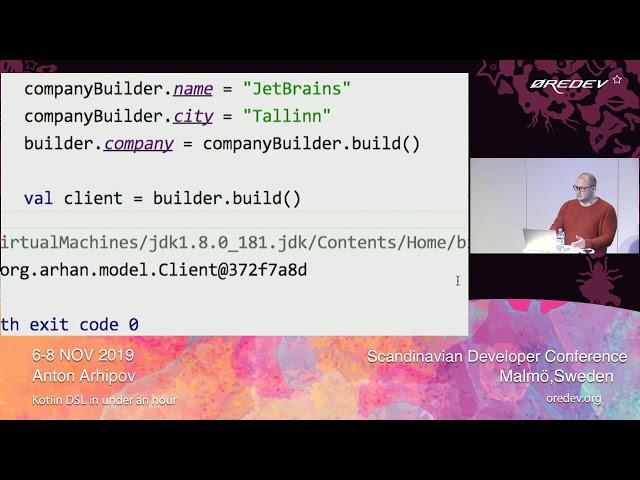 Anton Arhipov - Kotlin DSL in under an hour | Øredev 2019