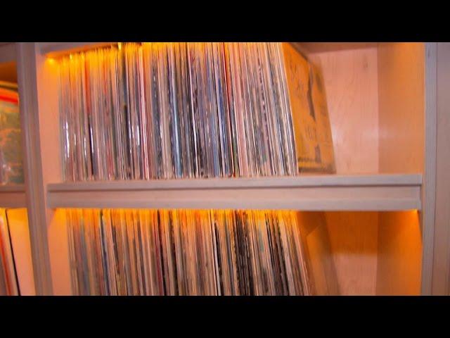 A look at Q-Tip's massive vinyl collection