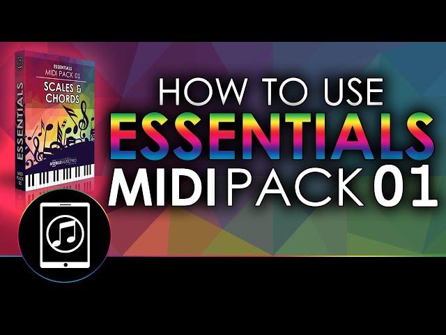 How To Use FREE Essentials Midi Pack 01 - Scales & Chords