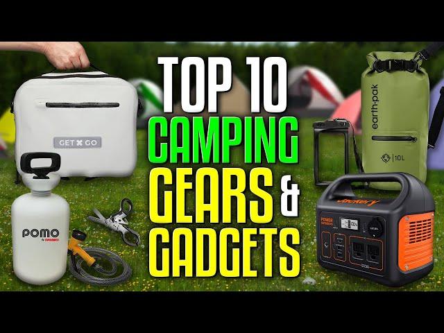 Top 10 Next Level Camping Gear & Gadgets (Outdoor Tech)