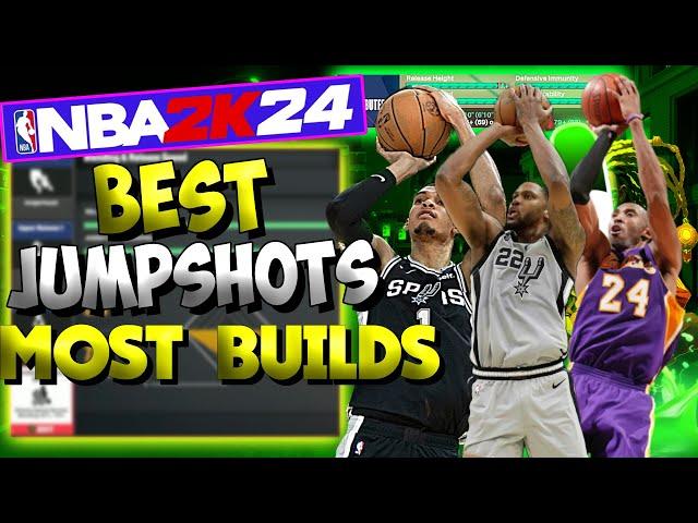 THE BEST JUMPSHOTS in NBA 2K24