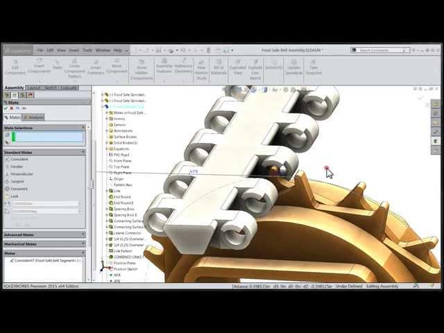 Tech Tip: SOLIDWORKS 2015 Tutorial - Advancing Advanced & Mechanical Mates