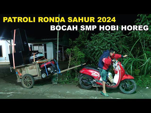 JUNIOR HIGH SCHOOL BOY BATTLE SOUND PATROL RONDA SAHUR 2024 HOREG