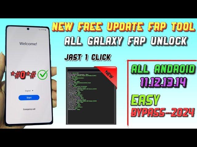 Free Samsung New Frp Unlock Tool 1click Bypass | All Android 14.13.12.11 | Adb Fix  Nov-2024