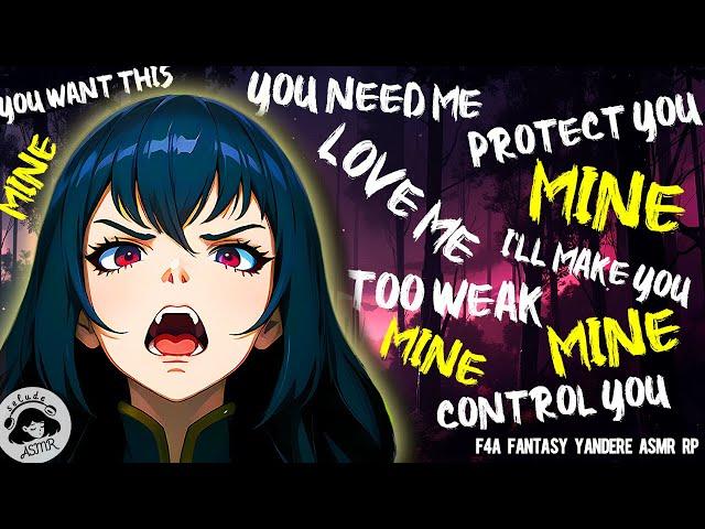 ASMR RP | Yandere Paladin Bully Demands You Be Hers! ️[F4A] [Manic] [Ear to Ear] [Story to Sleep]