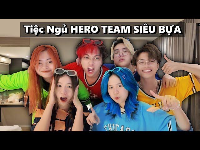 Mèo Simmy Và Hero Team Tổ Chức Tiệc Ngủ SIÊU BỰA Ngoài Đời !!