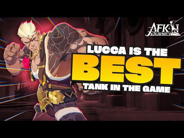 The  BEST TANK  in AFK Journey is LUCCA!!!