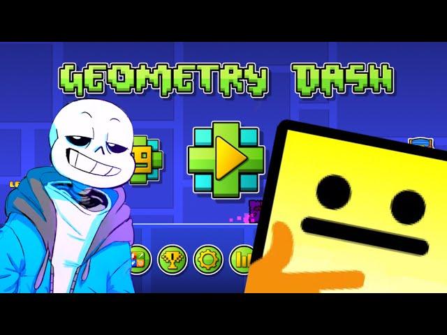 Geometry Dash: Playing Undertale Levels
