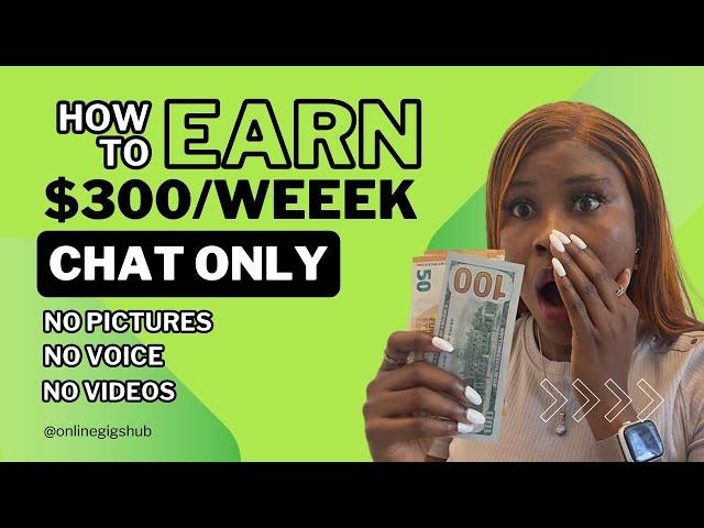 This website pays you to Chat: Get paid,Earn Cash Weekly #OnlineGigsHub #howto #earnmoneyonline #job