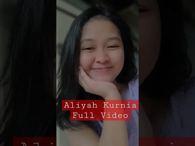 Aliyah Kurnia Viral Tiktok