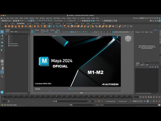  INSTALAR  MAYA OFICIAL  2024  Para MAC  M1/M2/INTEL