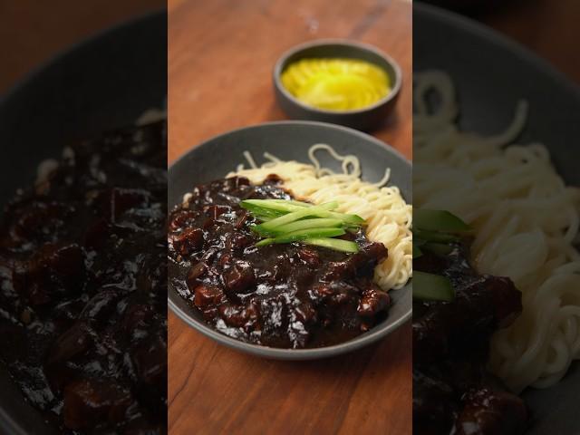 Jjajangmyeon #30minutemeals #shorts #jjajangmyeon #jajangmyeong #noodles