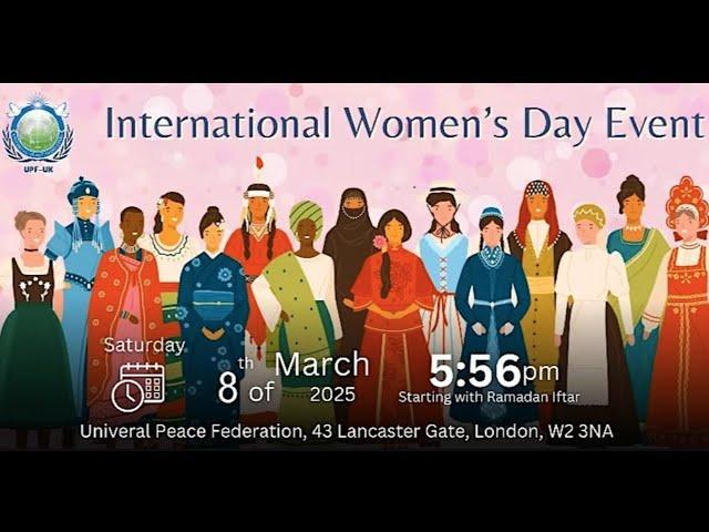 International Women's Day Event and Ramadan Iftar at UPF - UK