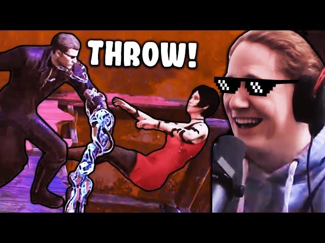 Throwing Survivors In Holes As Wesker! | Dead by Daylight