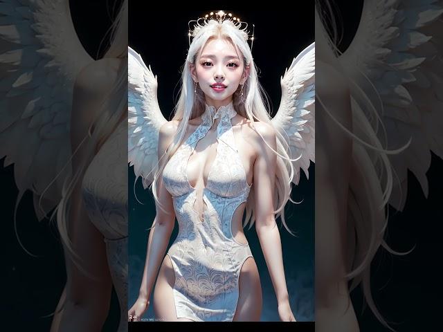 AI 룩북 Welcome! First time in heaven? 02 AI lookbook 4K AI art AI video