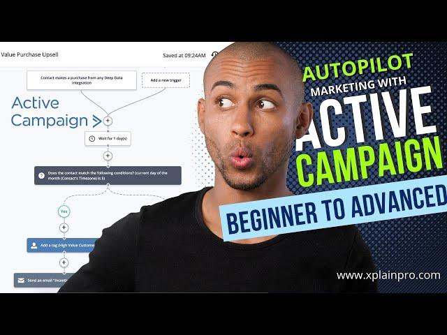 ActiveCampaign 2024: Complete Email Marketing Guide | Beginner to Advanced