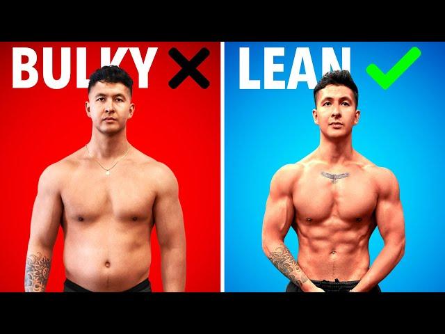 How to Build Muscle WITHOUT Bulking (NEW STUDY!)