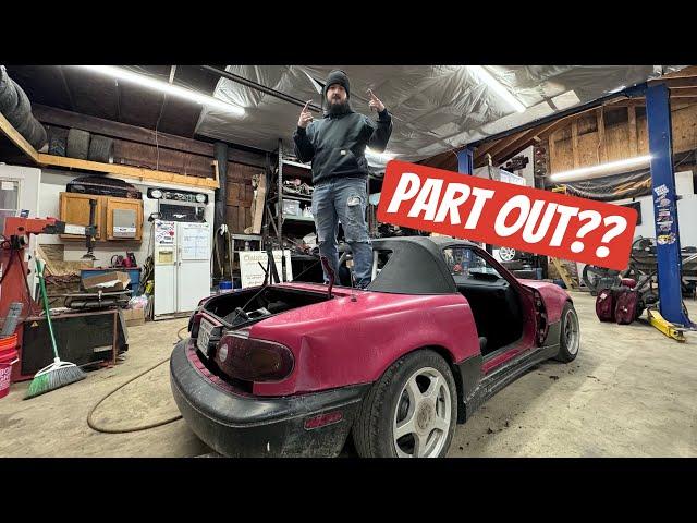 BARNFIND miata gets STRIPPED!