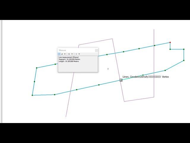 Geodetic Densify Tool ArcGIS