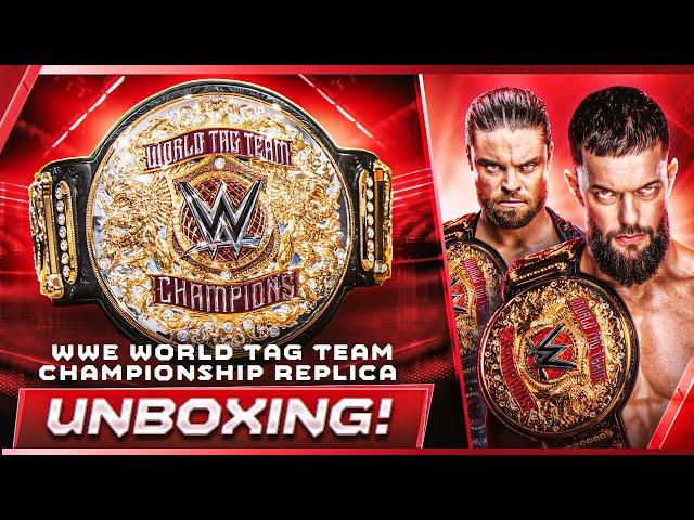 WWE World Tag Team Championship Replica Title Belt Unboxing!