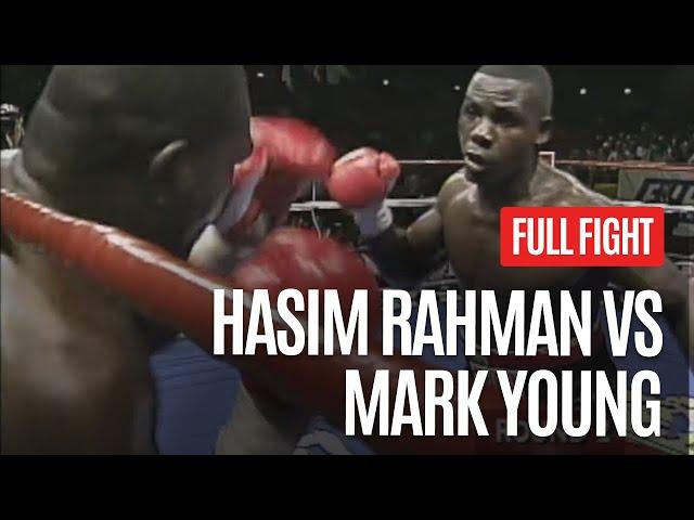 HEAVYWEIGHT EXPLOSION! HASIM RAHMAN VS MARK YOUNG FULL FIGHT