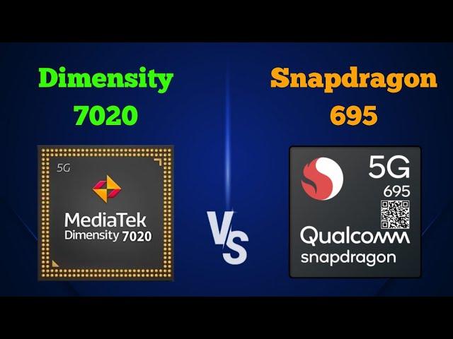 Dimensity 7020 vs Snapdragon 695 @thetechnicalgyan Snapdragon 695 vs Dimensity 7020