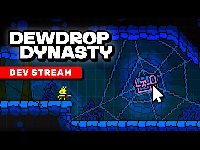  Dewdrop Dynasty: Designing Artwork for my Metroidvania + Q&A