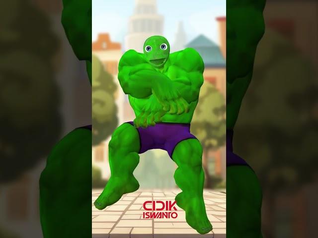 Hulk Alien Dame Tu Cosita Gangnam Style #shorts #dametucosita #aliendance #hulkdance