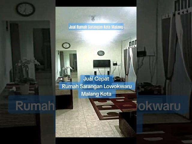 Jual Cepat Rumah Sarangan Lowokwaru Kota Malang