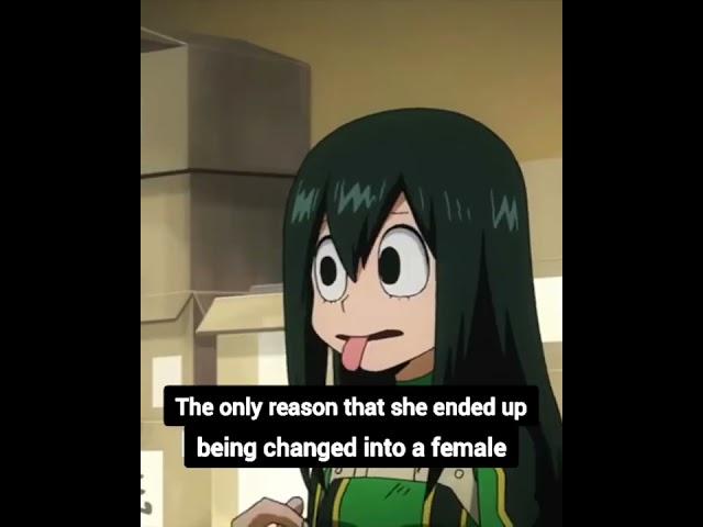 Did you know this about "Tsuyu in MHA"...  #anime