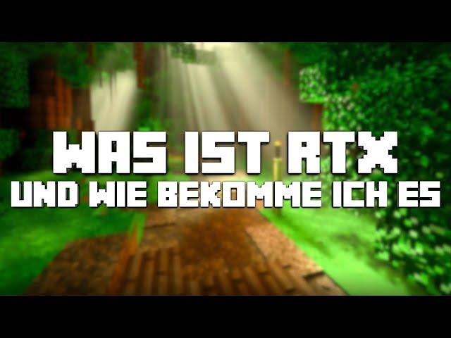 Was ist Minecraft RTX und wie geht das ? | LarsLP