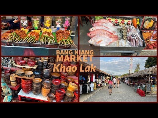 Bang Niang Market - Khao Lak Thailand - Thai Food & Much More