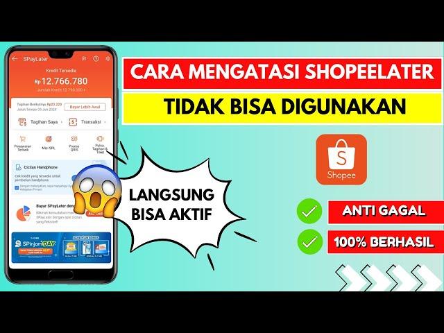 Cara Mengatasi Akun Shopee Paylater Tidak Bisa Digunakan